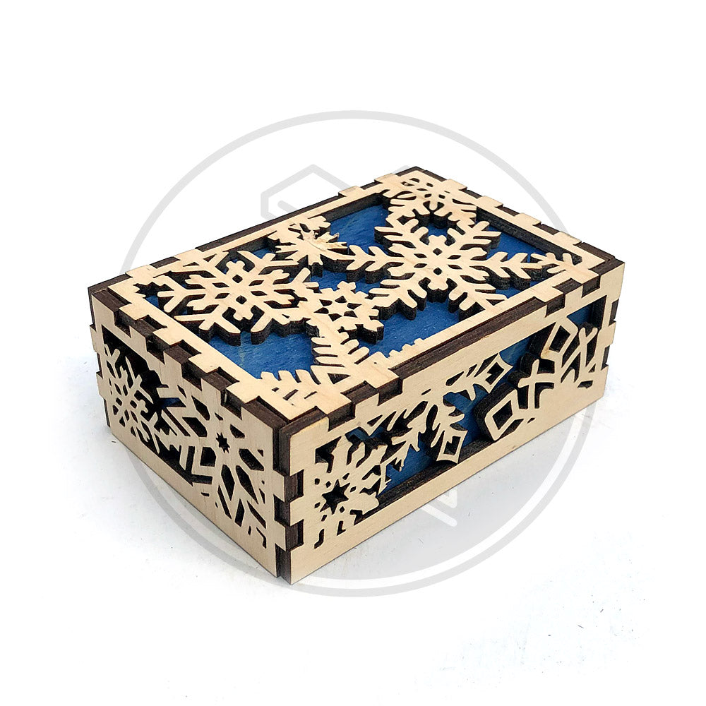Seasonal Jewelry Gift Boxes - Laser Cut Designs