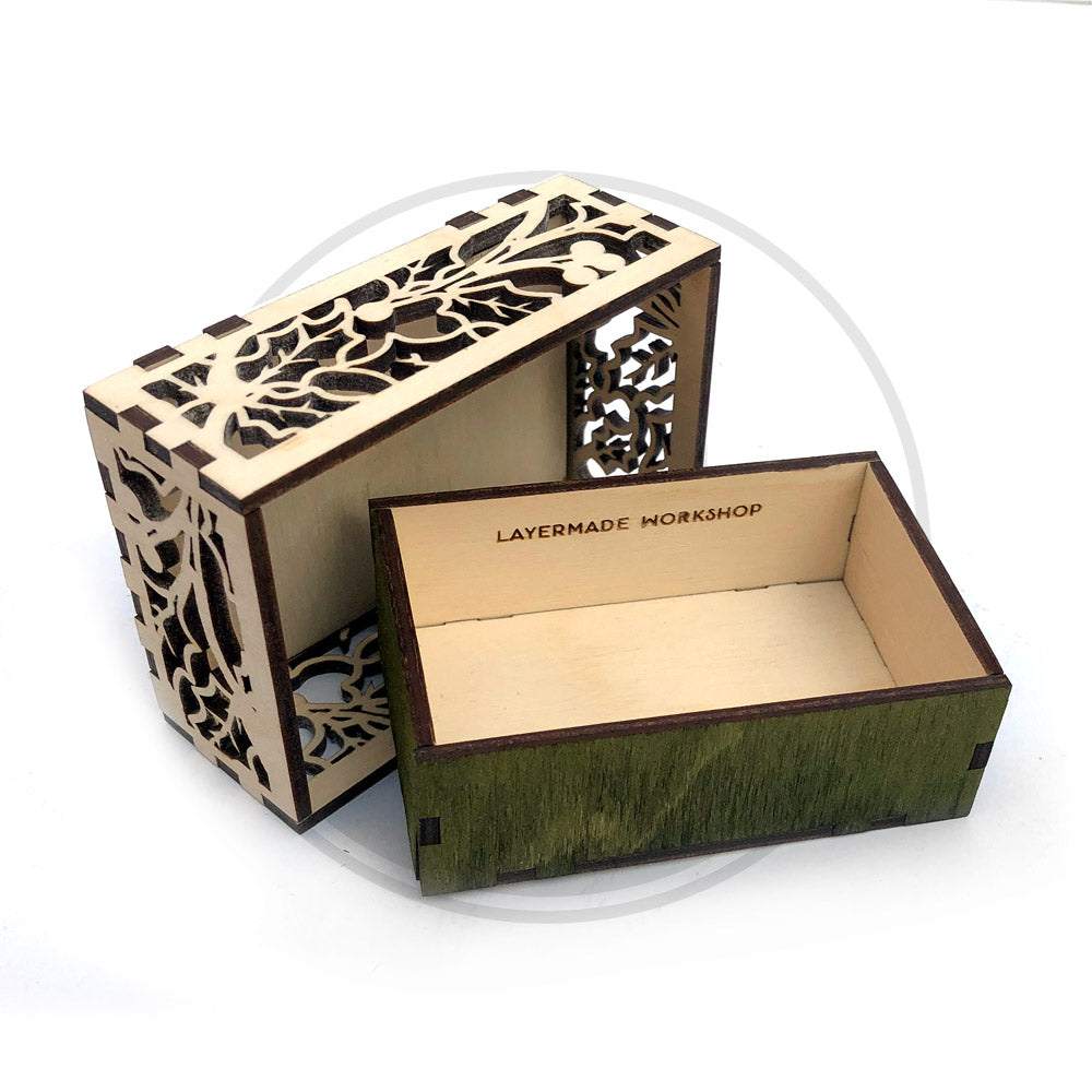 Seasonal Jewelry Gift Boxes - Laser Cut Designs